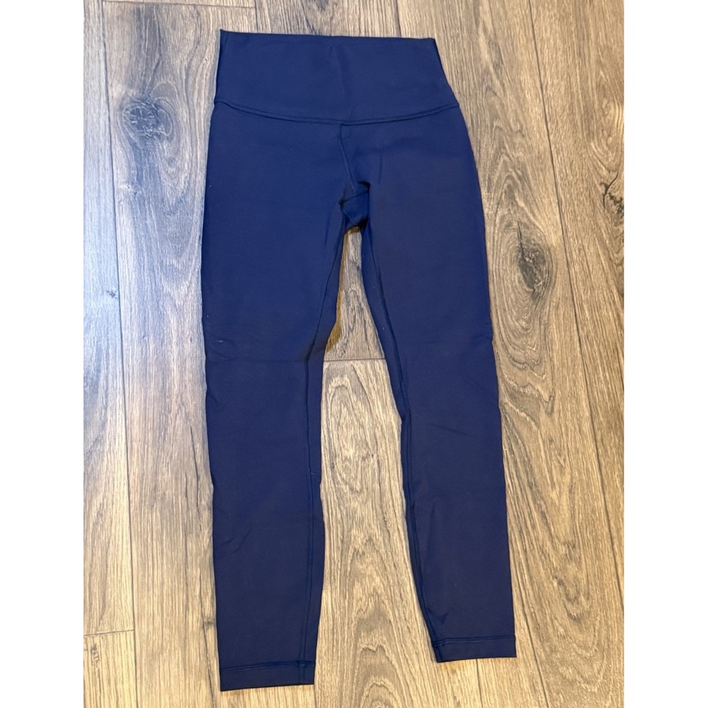 Lululemon Wunder Under High-Rise Tight 26" Navy Blue Women's Size 6